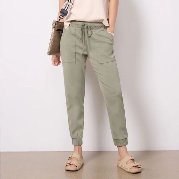 Anthropologie Cloth & Stone Maroon Pocket Jogger Size X-Small NWOT - Picture 1 of 10